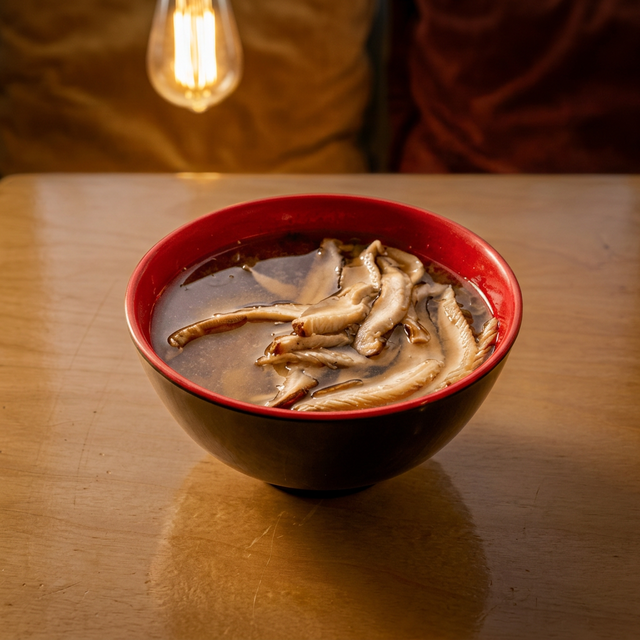 Shiitake Mushroom Miso Soup.